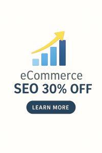eCommerce SEO Services - 30% OFF SALE