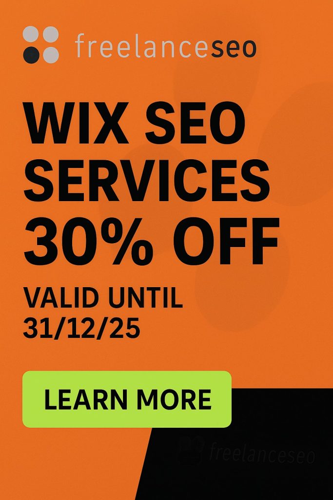 Wix SEO Melbourne - 30% Off SALE